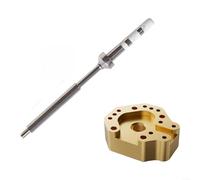 ZiStarlilife 1 punta per saldatore per riparazione joystick controller di gioco, base esagonale a stella per PS5 per PS4 Switch Pro, lega di alluminio, oro, 104 mm per gli appassionati di fai da te