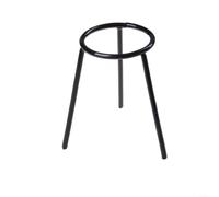 ZiStarlilife 1 supporto per treppiede da laboratorio in ferro per riscaldamento lampada a crogiolo chimica fisica educazione laboratorio aula uso nero 88 x 13 cm