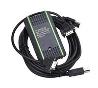 ZiStarlilife 1 x PC adattatore cavo USB per Siemens S7-200 S7-300 S7-400 programmazione PLC con chip di isolamento PTC fusibile supporto MPI PPI nero uso industriale