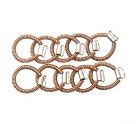 ZiStarlilife 10Pcs Metallo Statore Molla Orecchio Molla Rame Martello Elettrico Accessori Strumento Molla Bobina Componenti di Cablaggio Per Modello 260810 65A 9523 4100 355 (65A)