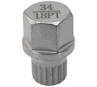 ZiStarlilife 34/18PT Hollow per BMW Anti Theft Wheel Lock Lug Nut Chiave Auto Presa di Sicurezza Strumento di Rimozione Auto Blocco Ruota Chiave Lug Nut Strumenti di Rimozione