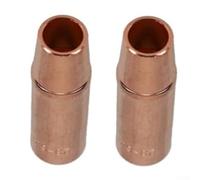 ZiStarlilife 5Pcs 23-62 Ugelli di saldatura MIG in rame 5/8 pollici foro resistente al calore compatibile con per Lincoln per Magnum serie 200/300/400 Richiede 52FN Gas Diffusore