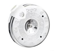 Zistarlilife Accordatore a pipa per Alice A003A 13 note scala cromatica C-C con aperture contrassegnate e custodia foderata in velluto per cantanti e strumentisti in coro,