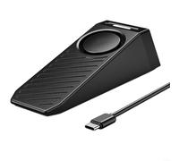 ZiStarlilife Allarme fermaporta a vibrazione, cuneo di sicurezza con suono e luce, 130 dB, sensibilità regolabile, ricaricabile USB-C, dispositivo antifurto portatile per viaggi, casa, hotel, ufficio