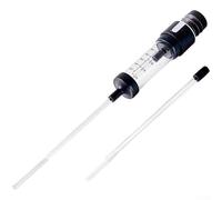 ZiStarlilife Aspirapolvere manuale per ghiaia dell'acquario con pompa a mano, forte aspirazione per cambio dell'acqua, rimozione dei rifiuti, alimentazione e farmaci in piccoli acquari