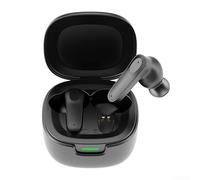 ZiStarlilife Auricolari con traduzione della lingua in tempo reale, collegano 35 lingue senza sforzo, cuffie wireless compatte e leggere, nero, bianco, blu, grigio (nero)
