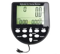 ZiStarlilife Canottaggio elettronico contatore display LCD Monitor distanza tempo velocità calorie Meter per acqua Rower attrezzature Fitness Training