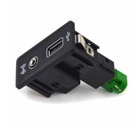ZiStarlilife Cavo di interfaccia interruttore AUX USB 5Q0035726E Per Golf 7 MK7 Per Passat B8 Per CarPlay Modulo Media Connettore Presa Cruscotto Parte di Ricambio