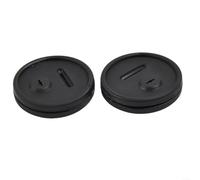 ZiStarlilife Confezione da 2 occhielli per sonda per termometro Weber Smokey Mountain Cookers 85037, porta in silicone alimentare ad alta temperatura per barbecue