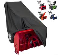 ZiStarlilife Copertura per spazzaneve resistente, in tessuto 210D, impermeabile, per esterni, con orlo con coulisse e cinturino con fibbia, compatibile con la maggior parte dei modelli