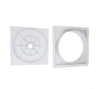 ZiStarlilife Kit di estensione per skimmer per piscina, 2 pezzi, in plastica ABS bianca, tappo superiore e collare, raccordo 25 x 21,5 cm, compatibile con skimmer medio HAYWARD per manutenzione della