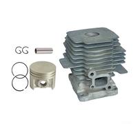 ZiStarlilife Kit di montaggio cilindro motore tosaerba per FS230 con rondelle a pistone clip parti di ricambio in metallo set di manutenzione attrezzi da giardino all'aperto