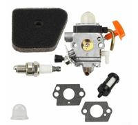 ZiStarlilife Kit filtro aria carburatore con filtro carburante e per lampadina primer, per FS90 per decespugliatori FS100 FS110 FS87 HT100 HT101 KM90 KM100 KM110 KM130, per manutenzione del giardino