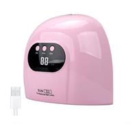 ZiStarlilife Lampada UV per unghie, 24 LED con sensore automatico, 3 impostazioni del timer, asciuga USB per manicure domestica e salone (polvere)