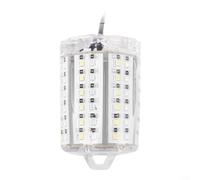 ZiStarlilife Luce da pesca ricaricabile USB, IP68 impermeabile 10000 MAh lampada subacquea con doppio colore bianco/verde LED, profondità 30 m esca a 360 ° per acqua dolce salata notturna