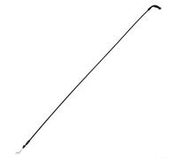 ZiStarlilife Maniglia interna cavo compatibile con Smart For Fortwo 450 Q0001973V005 sinistra o destra nero argento acciaio anteriore di ricambio per Cabrio City-Coupe