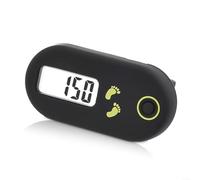 ZiStarlilife Mini pedometro digitale portatile 3D, contapassi, per camminare, correre, escursionismo, sport, allenamento, attività fitness, con ampio display