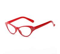 ZiStarlilife Occhiali da sole da donna con montatura piccola, occhi di gatto, occhiali colorati per un'estate alla moda, Come da immagine, Taglia unica