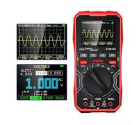 ZiStarlilife Oscilloscopio multimetro digitale palmare 1 MHz 2.5Msps AC/DC 600V 3 modalità di scansione Schermo a colori da 2,4 pollici Archiviazione dati Spegnimento automatico