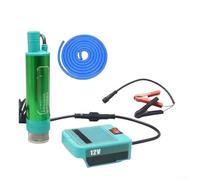 ZiStarlilife Pompa sommergibile per batteria al litio Trasferimento fluido portatile per batterie MT18V Pompa di trasferimento diesel da 38 mm 40-60L/min con cavo da 2,4 m Tubo da 5 m