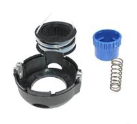 ZiStarlilife Testina decespugliatore T25B T25BB 589873201, compatibile con modelli elettrici 115IL 136LiC 520IRX, kit completo con bobina e filo per attività di bordatura da giardino