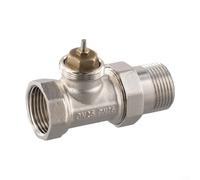 ZiStarlilife Valvola di controllo DN15 DN20 DN25 Valvola di controllo termostatica in ottone M30x1.5 Valvola del radiatore di regolazione della temperatura della filettatura per il sistema di