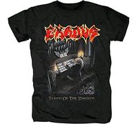ZISZOR Bloodhoof Exodus Band Pop-Dance Men's Cotton T-Shirt Black Shirt Top Tee XL