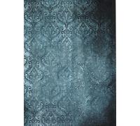 Zita`s Creative Carta di riso A4 Antique draperie, Dark Blue. Motivo seta di paglia, carta per decoupage