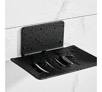 ZITFRI Portasapone Senza Fori in Acciaio Inox Autoadesivo per Montaggio a Parete, Porta Saponetta da Muro per Cucina Bagno, No Foratura Porta Saponetta a Muro per Riporre Spugne di Sapone Spazzole