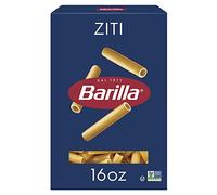 Ziti Pasta, 16 oz. Box, Non-GMO Pasta Made with Durum Wheat Semolina, Kosher Certified