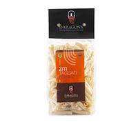 Ziti Tagliati - PASTA D'ARAGONA - Eccellenza Italiana, Pasta di Semola di Grano Duro Trafilata al Bronzo - 2 x 500 GR