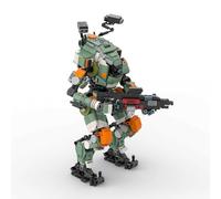 ZITIANYOUBUILD BT-7274 Vanguard Class Titan Mech 1057 pezzi con manuale di carta MOC Build per bambini dai 18 anni in su