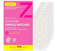 ZitSticka Cerotti idrocolloidali per viso e corpo, cerotti idrocolloidali per coprire brufoli e imperfezioni, cerotti per acne o brufoli, cerotti per imperfezioni del corpo (confezione da 108)