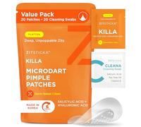 ZitSticka Killa - Cerotti per acne per viso, cerotto brufolo più potente al mondo con microdarts ad azione rapida, inizia a lavorare entro 2 ore per brufoli profondi e precoci - 20 pezzi