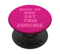 zitto e mangia questo coochie PopSockets PopGrip Adesivo
