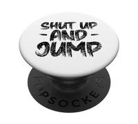 Zitto e salta Hobby Bungee Jumping Jumper PopSockets PopGrip Adesivo