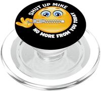 Zitto Mike non più per te oggi Zitto Mike, chiudi Mike PopSockets PopGrip per MagSafe