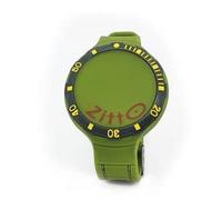 Zitto Watch Active Orologio in silicone quadrante led - Waterproof (Mimetic Green, Piccolo (36 mm diam cassa))