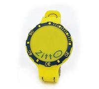 Zitto Watch Active Orologio in silicone quadrante led - Waterproof (Solar Yellow, Piccolo (36 mm diam cassa))