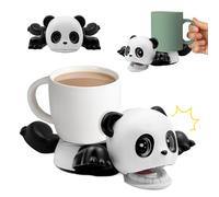 ZITUZY Sottobicchiere a forma di tartaruga, divertente panda sottobicchiere a tema animale, per inaugurazione della casa, Natale, compleanno, festa del papà, festa della mamma, San Valentino, per