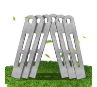 ZITUZY Trimmer Ricambi per tagliaerba a batteria Einhell GE-CT 18 LI, 6 lame (argento)