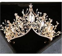 ZIUBMVDYC Accessori for capelli Gioielli Copricapo da sposa e corona Ragazza nuziale Diademi nuziali(As Pic)