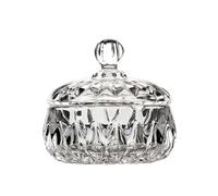 ZIUBMVDYC Barattoli per conservare il cibo, Barattolo di caramelle in vetro con coperchio for snack e conservazione alimenti multicolore, confezione da 3 misure(Grey,10.5 * 11.5cm)