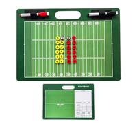 ZIUBMVDYC Lavagna Tattica per Allenatori, Lavagna Magnetica Leggera for tattiche da Calcio | Appunti for Allenatori di | Portatile con Penne Incluse