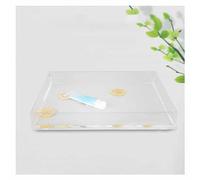 ZIUBMVDYC Lavandino acrilico da esposizione, Vassoio for fotografia in acrilico, contenitore for acqua poco profonda, for alimenti e cosmetici trasparente(60 * 40 * 5cm/23.6x15.7x1.9'')