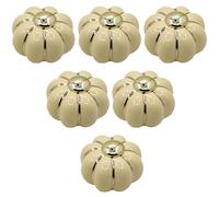 ZIUBMVDYC Maniglie in ceramica per porte, Maniglia in ceramica creativa for armadietto da 6 pezzi, pomello moderno for cassetti cucina, bagno, guardaroba(Ivory White)