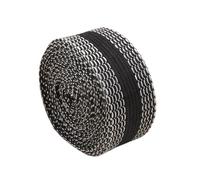 ZIUBMVDYC Nastro per orli, Il Bordo dei Pantaloni Si accorcia. La Bocca dei Pantaloni autoadesiva incolla Il Ferro sull'Orlo. Nastro da Cucito for Stirare l'orlo del Tessuto(Black,1 Meter)