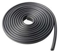 ZIUBMVDYC Striscia di Tenuta a U, Guarnizione di rifinitura, Guarnizione in Gomma a Forma di U for Bordi di portelli, armadietti, Pannelli, ECC. Raccordo 5 m(3mmx7mmx10mm)
