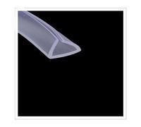 ZIUBMVDYC Striscia di Tenuta a U, Guarnizione di rifinitura, Striscia di Tenuta in Gomma traslucida da 3,28 Piedi, Facile da Tagliare, for Il restauro di mobili e armadi(17mm x 30mm)