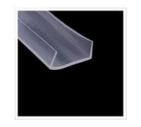 ZIUBMVDYC Striscia di Tenuta a U, Guarnizione di rifinitura, Striscia di Tenuta in Gomma traslucida da 3,28 Piedi, Facile da Tagliare, for Il restauro di mobili e armadi(15mm x 39mm)